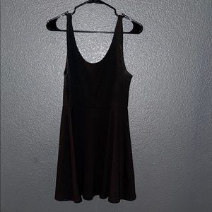 Casual Black Sleeveless Dress